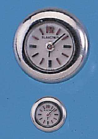 BLANCPAIN KUGEL-/EINBAUüHRCHEN, 750/000 WG- GEH., GEEIGN. ZUM EINBAU (RING-, FEUERZEUG-, BROSCHENUHR ETC.), SOG. BACKWINDER (AUFZ. U. ...