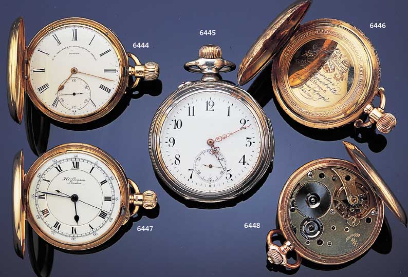 G.E. FRODSHAM Herrentaschenuhr Savonette, Ref.-Nr. 9809, England um 1872, GG 750/000, Uhr m. Historie, lt. Grav. auf Sprungd., dem- nach ...
