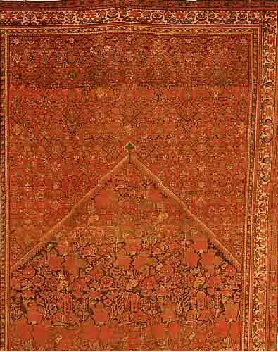 MALAYER, PERSIEN, 497 X 198CM, EHZ 4-5 FLOR WOLLE, UM 1900