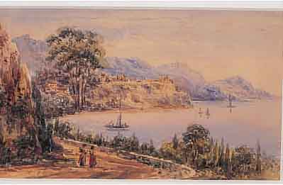 UNBEKANNTER MALER, ENDE 19. JH., DREI KLEINE AQUARELLE, LANDSCHAFTEN AM SEE UND FLUß, CA. 10 X 18 CM, 10 X 18 CM UND 19 X 28 CM, ALLE ...