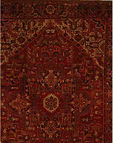 SAROGH MIR, PERSIEN, 322 X 216CM, EHZ 3 FLOR WOLLE, CA.30 JAHRE