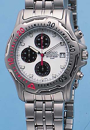 KONVOLUT 2 HERRENARMBANDUHREN, BEIDE MATT. TITANGEH. U. TITANBD., HIGH-TECH- QUARTZWERKE, DREHLüN., 1X RIVADO, M. ...
