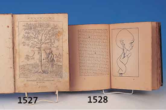 DIE INSEL, ERSTER BAND DEZEMBER 1899, 348 SEITEN UND INHALTSVERZEICHNIS, HANDGE- SCHNITTENES BüTTEN, HALB-PERGAMENTEINBAND, CA. 24 X ...