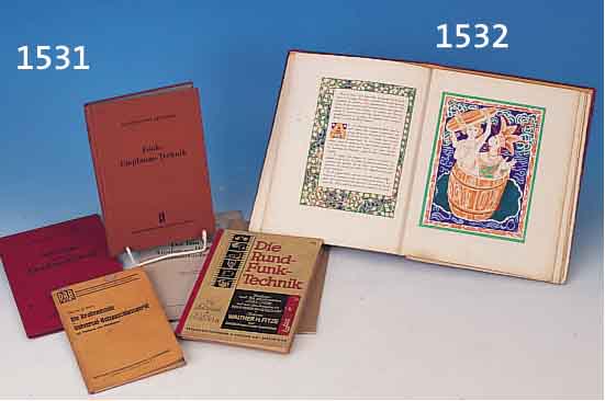 A.S. PUSCHKIN: CONTE DE TSAR SALTAN, EDITIONS DE LA SIRENE, 1921, REICH ILLUSTRIERT VON NATALIA GONTSCHAROVA, TEILS GANZSEITIGE ...