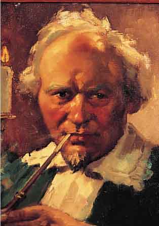 UNLESERLICH SIGNIERT, WOHL HOLLAND, ANFANG 20. JH., HERRENPORTRAIT, ÖL/LWD., 30 X 24CM,RAHMEN