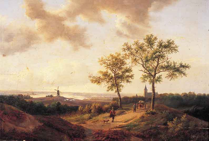 KOEKKOEK, BAREND CORNELIS, 1803 MIDDELBURG- 1862 KLEVE, SCHüLER SEINES VATERS UND DER AMSTERDAMER AKADEMIE, UNTERNAHM ZAHLREICHE ...