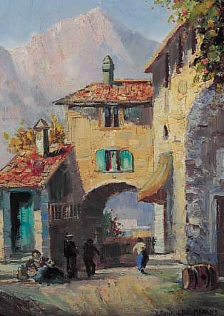 FUNICIELLO, VINCENZO, ITALIENISCHER LAND- SCHAFTS- UND FIGURENMALER, WAR ANSäSSIG AUF ISCHIA, HATTE U.A. 1940 EINE SONDERAUSSTEL- LUNG IN DER ...