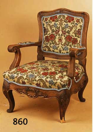 SESSEL, ITALIEN, 30ER JAHRE, LINDENHOLZ, REICH GESCHNITZT, BROKATBEZUG, BAROCKSTIL, H./SH., CA. 106/45 CM