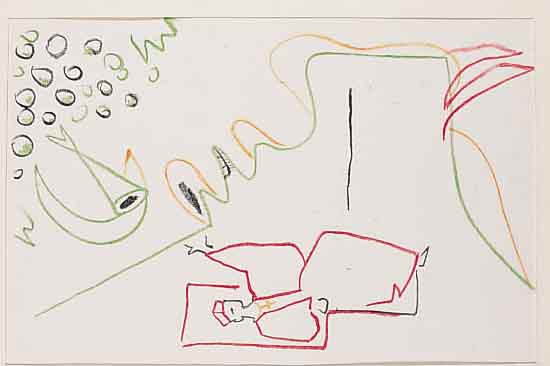 COCTEAU, JEAN, ZWEI FARBLITHOS AUS THEATRE, EXEMPLAR 33 VON 50, MOURLOT GRASSET PARIS 1957, JE CA. 22 X 14 CM, PP