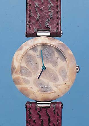 KONVOLUT: 3 TISSOT DAMENARMBANDUHREN ROCKWATCH VERSCH. DESIGN, MINERALGEH., MINERALFLACH- GL., ALLE BöDEN EDELST. VERSCHR., LEDERB., UN-GETR. ...
