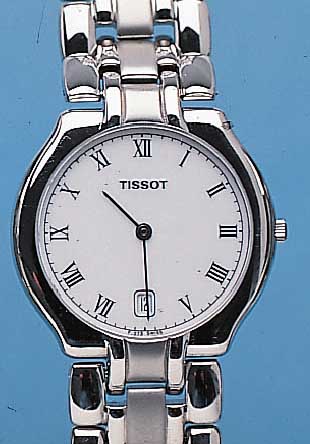 KONVOLUT: 2 TISSOT ARMBANDUHREN, SET FüR DAMENUND HERREN, BEIDE FLACHE AUSFüHR., BEIDE HIGH-TECH-QUARTZWERKE, 1X FüR DAMEN STYLIST, ...