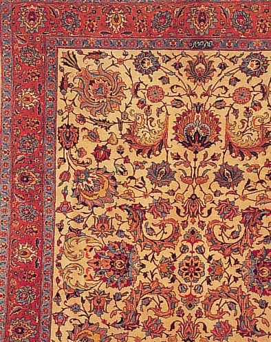 TäBRIZ,PERSIEN CA.365 X 265 CM. EHZ.4 FLOR WOLLE,CA.20 JAHRE.