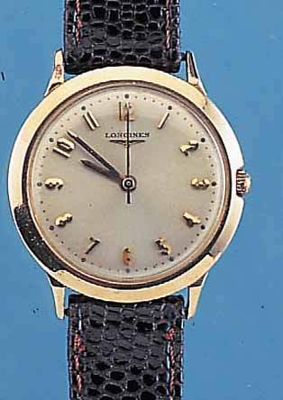KONVOLUT: 2 LONGINES HERRENARMBANDUHREN, BEIDE GG-FILLED, 1X EINSCHALENAUSF., SERIE ADMIRAL 1200, BODEN M. WIDMUNGSGRAV., MODELL GRANDPRIXE, ...