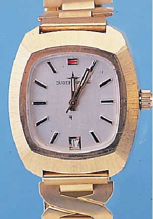 KONVOLUT 3X DUGENA HERRENARMBANDUHREN, ALLE AUTOMATIK M. ZENTRALSEK. U. DAT., 1X M. TAGESANZ., AUS LAGERBEST., ANCH GESCHäFTS- AUFG. ...