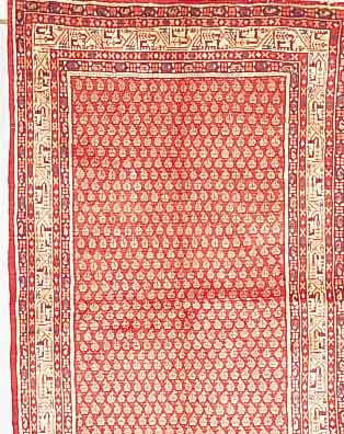 Sarogh Mir,Persien ca 220 x 130 cm. Flor Wolle.