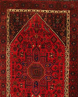 Gholtogh,Persien ca 200 x 111 cm. Flor Wolle.
