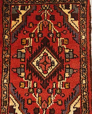 Hamadan,Persien ca 60 x 40 cm. Flor Wolle.