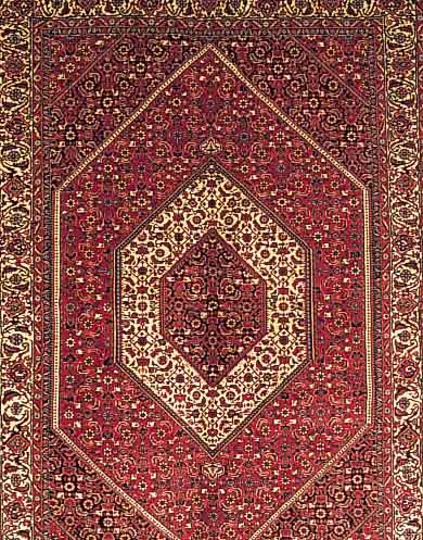 Bidjar,Persien ca 200 x 137 cm. Flor Wolle.