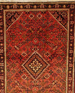 Meymeh,Persien ca 205 x 130 cm. Flor Wolle.
