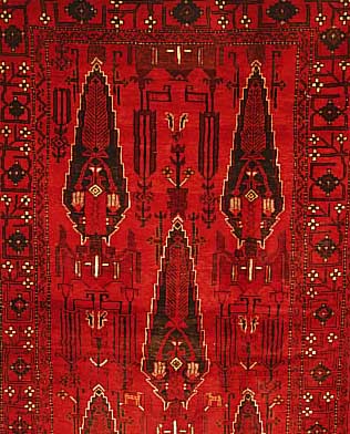 Belutsch,Persien ca 224 x 127 cm. Wolle auf Wolle.