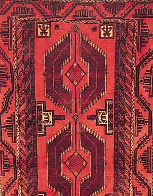 Belutsch,Persien ca 245 x 130 . Wolle auf Wolle.