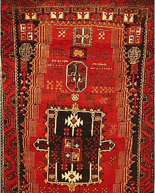 Belutsch,Persien ca 200 x 112 cm. Flor Wolle.
