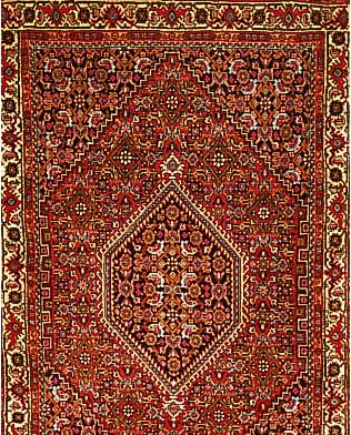 Bidjar,Persien ca 114 x 74 cm. Flor Wolle.