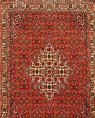 Bidjar,Persien ca 104 x 73 cm. Flor Wolle.