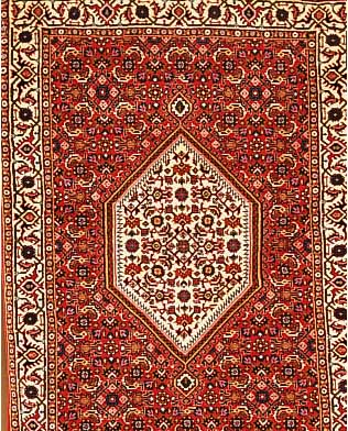 Bidjar,Persien ca 101 x 71 cm. Flor Wolle.