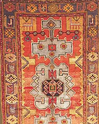 Tarom,Persien ca 207 x 127 cm. Flor Wolle.