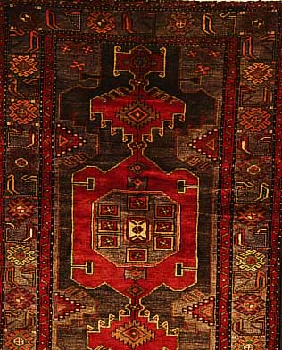 Tarom,Persien ca 210 x 137 cm. Flor Wolle.