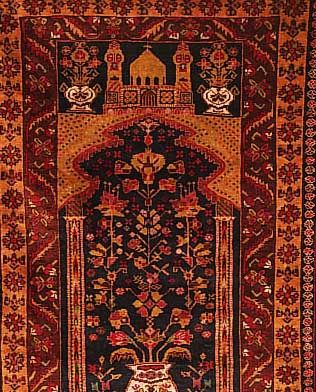 Meleki,Afghanistan.ca 141 x 92 cm. Wolle auf Wolle.