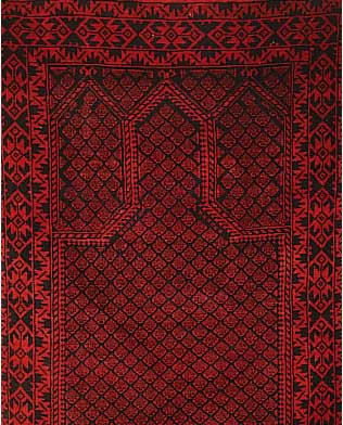 Shendani,Afghanistan.ca 161 x 95 cm. Wolle auf Wolle.