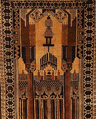 Shendani,Afghanistan.ca 148 x 83 cm. Wolle auf Wolle.