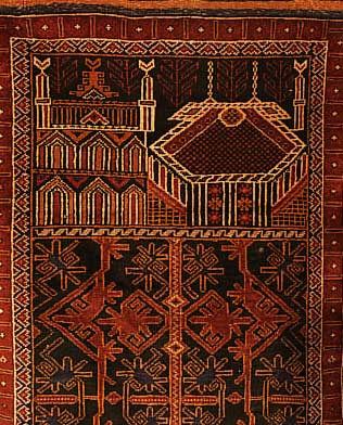Teymani,Afghanistan.ca 122 x 75 cm. Wolle auf Wolle.