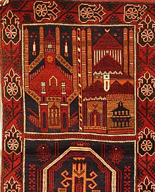 Teymani,Afghanistan.ca 142 x 77 cm. Wolle auf Wolle.