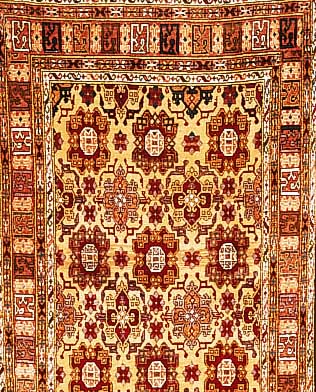 Afghan seide,ca 188 x 118 cm. reine naturseide.