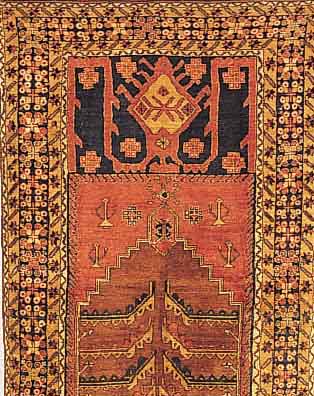 Afghan seide,ca 191 x 115 cm. reine naturseide.