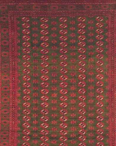 Mauri fein,Afghanistan ca 292 x 214 cm. Wolle auf Wolle.