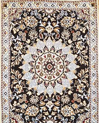 Nain,Persien ca 295 x 78 cm. Flor Wolle mit Seide.