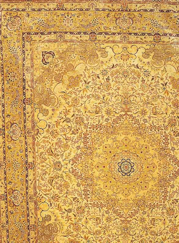 Täbriz sehr fein,China ca 303 x 245 cm. reine naturseide.ca1000.000 Kn/qm.sehr gute arbeit mit äußerst schöne Farben.