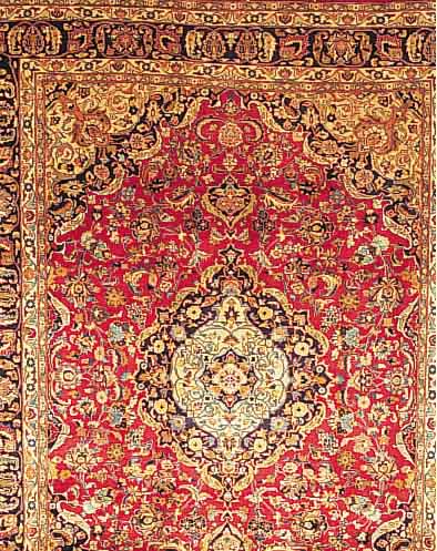 Mesched,Persien ca 334 x 246 cm. Flor Wolle.