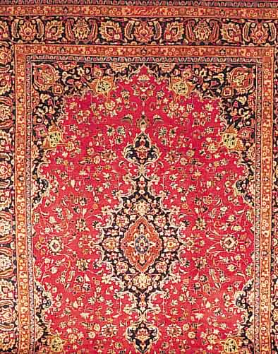 Mesched sign,Persien ca 340 x 248 cm. Flor Wolle.