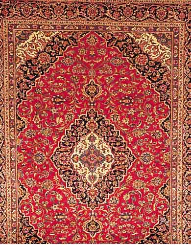 Keschan,Persien ca 333 x 244 cm. Flor Wolle.