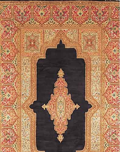 Kerman,Persien ca 301 x 200 cm. Flor Wolle.