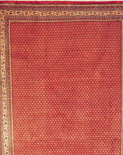 Sarogh MIR;Persien ca 303 x 220 cm. Flor Wolle.