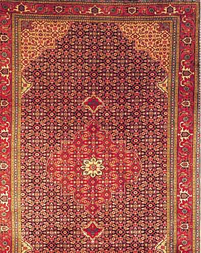 Ardabil,Persien ca 313 x 196 cm. Flor Wolle.