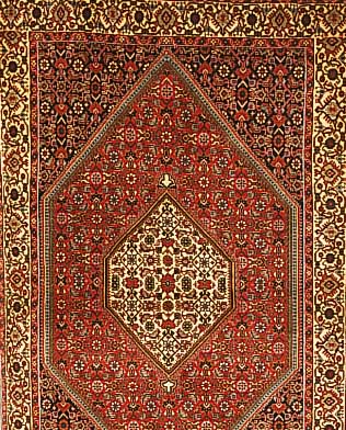 Bidjar,Persien ca 170 x 112 cm. Flor Wolle