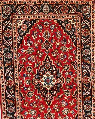 Keschan,Persien ca 160 x 98 cm. Flor Wolle
