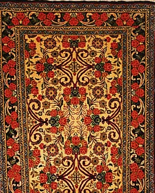 Bidjar,Persien ca 200 x 83 cm. Flor Wolle.